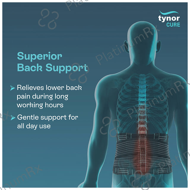 Tynor Back Support Belt Large Black