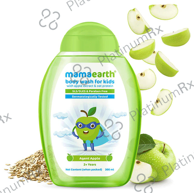 Mamaearth Body Wash for Kids with Apple Extraxt & Oat Protein