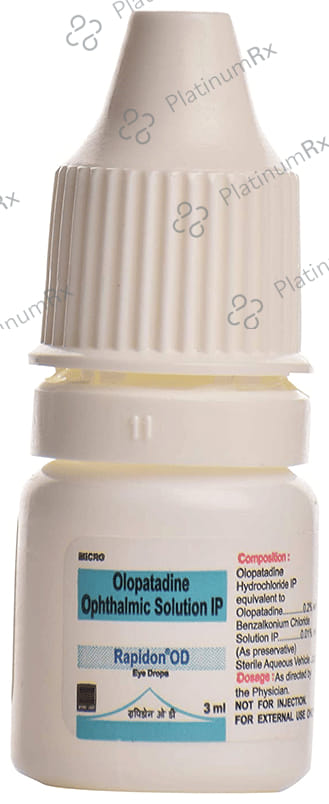Rapidon OD Eye Drop 3ml