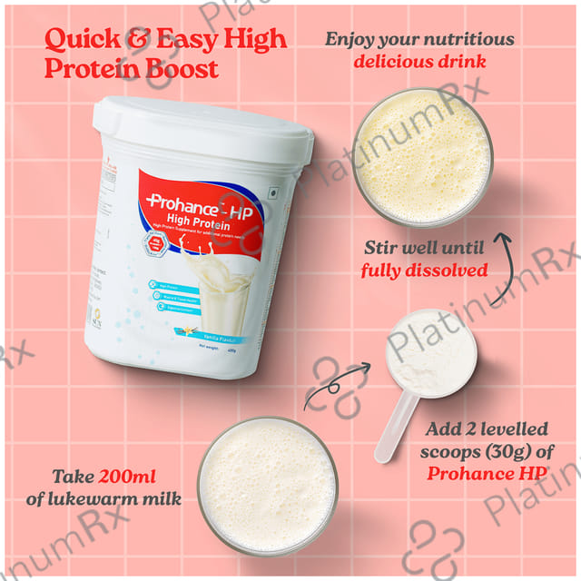 Prohance HP Vanilla Flavour Powder 400gm