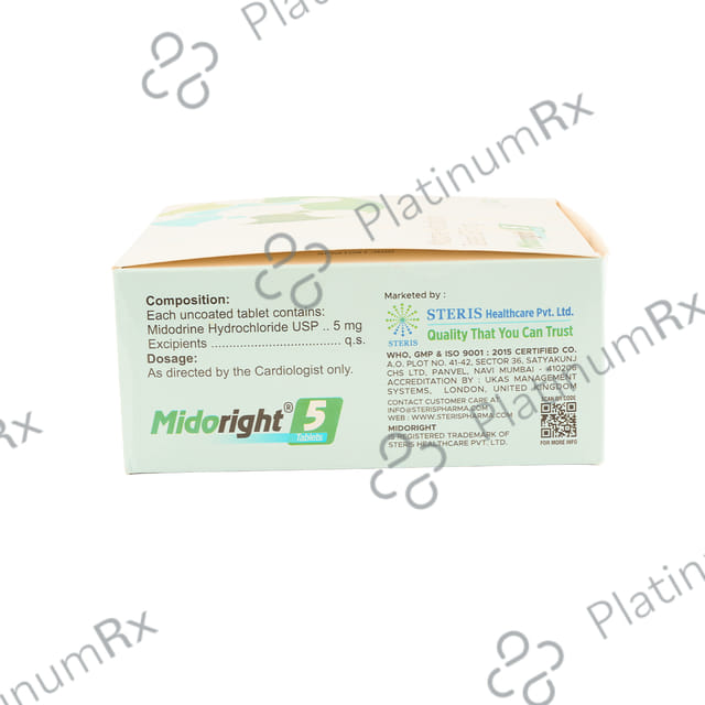 Midoright 5mg Tablet 10s