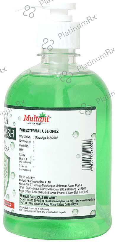 Multani Kuka Hand Wash Neem & Aloe Vera 500 ml
