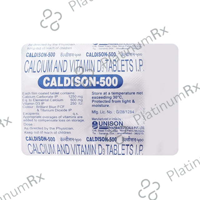 Caldison 500mg Tablet 15s