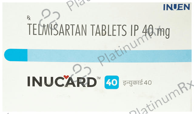 Inucard 40mg Tablet