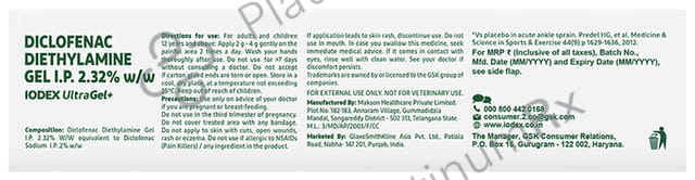 Iodex Ultra Gel+ 50gm