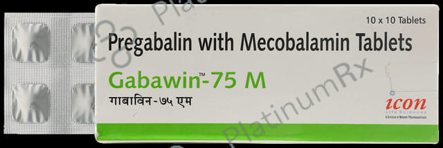 Gabawin M 500mcg/75mg Tablet