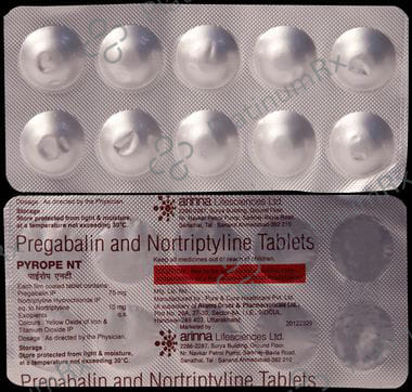 Pyrope NT 75mg/10mg Tablet