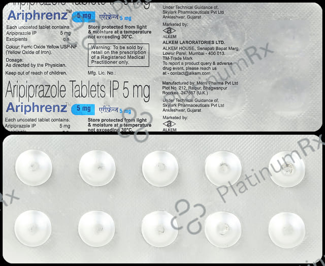 Ariphrenz 5mg Tablet