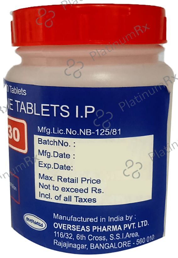 Opitone 30mg Tablet 1000s