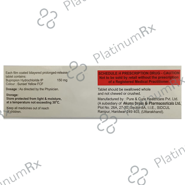 Bupioset 150 Tablet PR