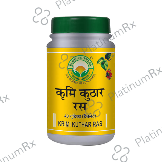 Basic Ayurveda Krimi Kuthar Ras Tablet