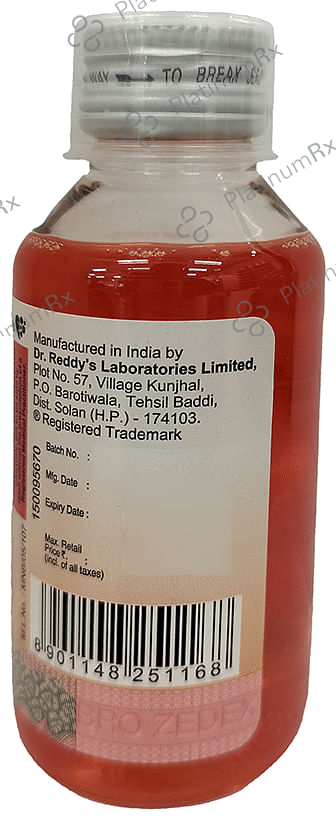 Bro Zedex SF Syrup 100ml