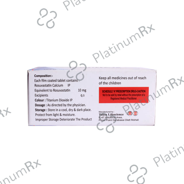Glyrova 10mg Tablet 10s