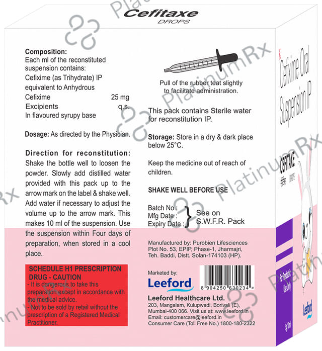 Cefitaxe Drop 10ml