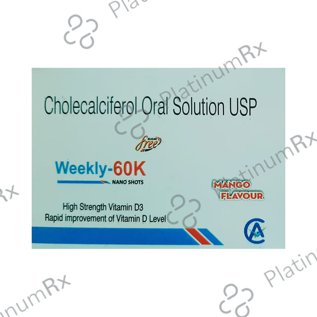 Weekly 60K Nano Shot Mango Sugar Free