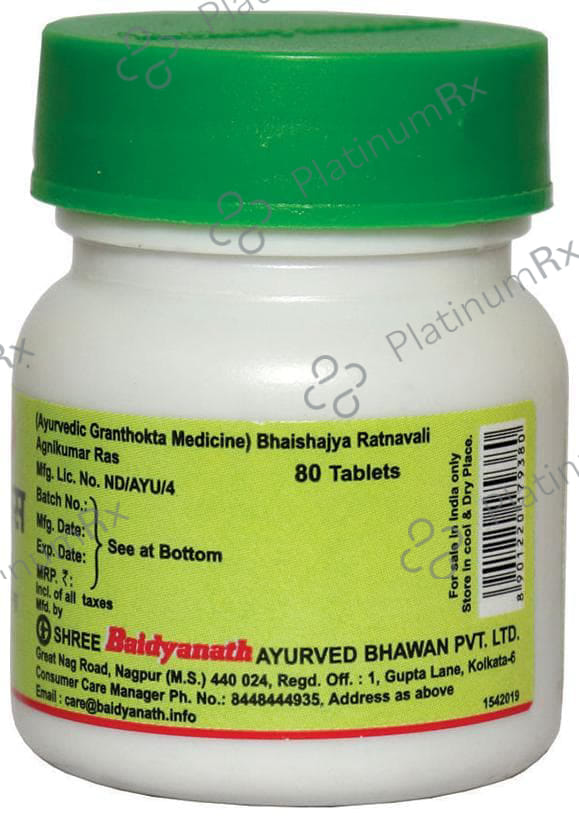 Baidyanath (Nagpur) Agnikumar Ras Tablet