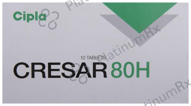 Cresar 80H 12.5/80mg Tablet 10s