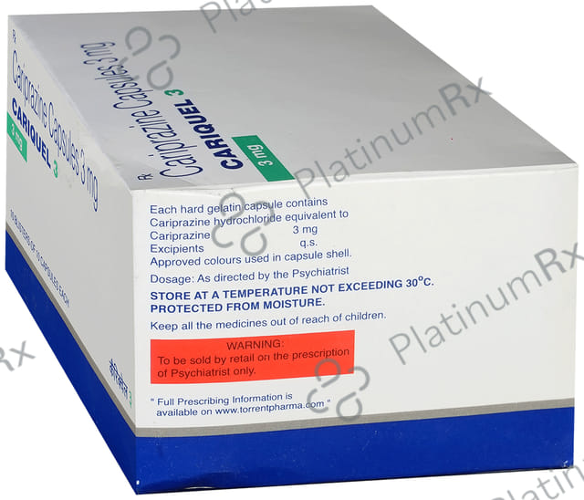 Cariquel 3mg Capsule 10s