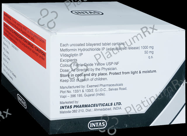 Intaglip M SR 1000 Tablet