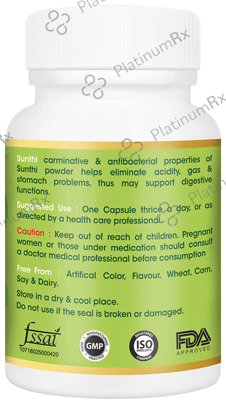 Vitagreen Sunthi 500mg Capsule