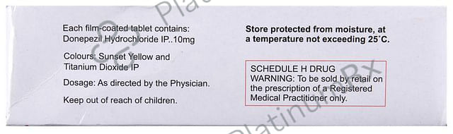 Donep 10mg Tablet 15s