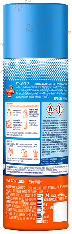 Savlon Clothes Disinfectant & Refreshing Spray Fresh Breeze