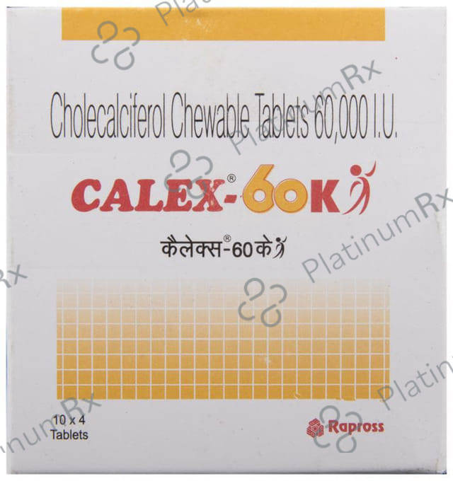 Calex 60K Chewable Tablet 1s