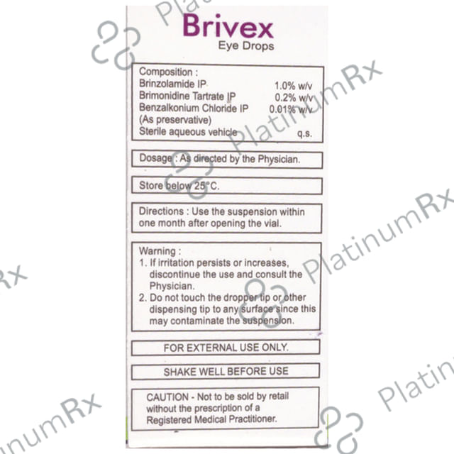 Brivex Eye Drop 5ml