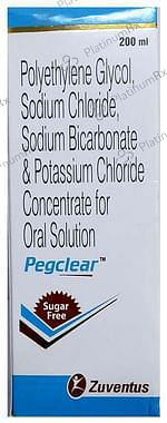 Pegclear Oral Solution Sugar Free 200ml