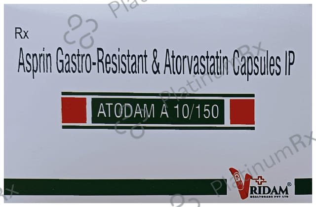 Atodam A 10/150mg Capsule 10s