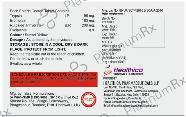 Zymohance Tablet 10s