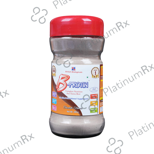 B Protin for Complete Nutrition Chocolate Flavour Powder 200gm