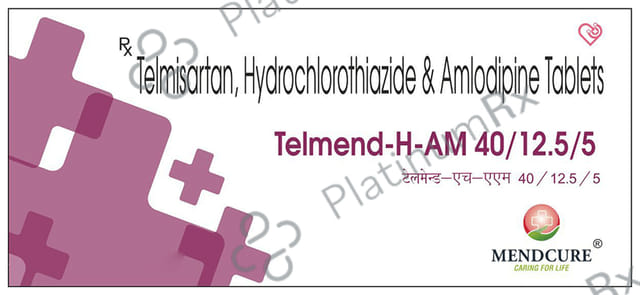 Telmend-H-AM 40/12.5/5 Tablet
