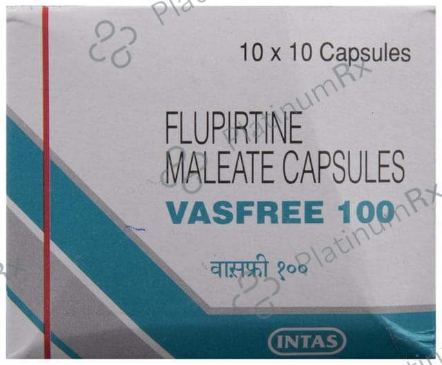 Vasfree 100mg Capsule 10s