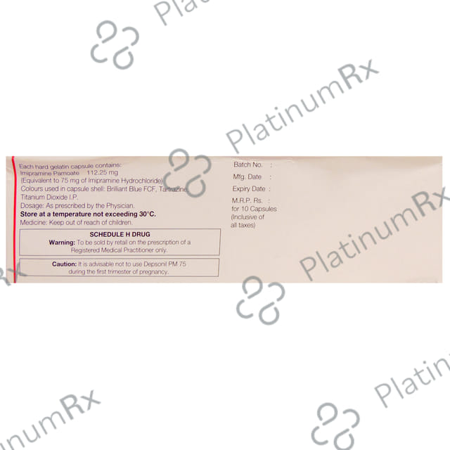 Depsonil PM 75mg Capsule 10s