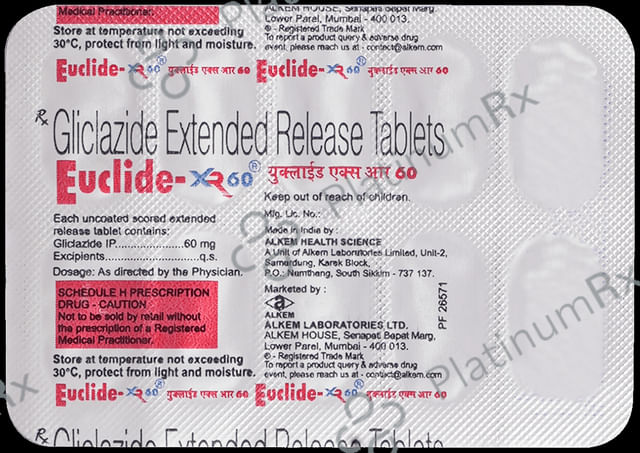 Euclide 60mg Tablet XR 10s