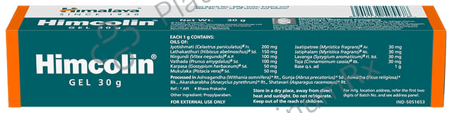 Himalaya Himcolin Gel 30gm