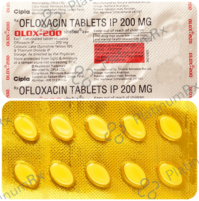 Olox 200mg Tablet 10s
