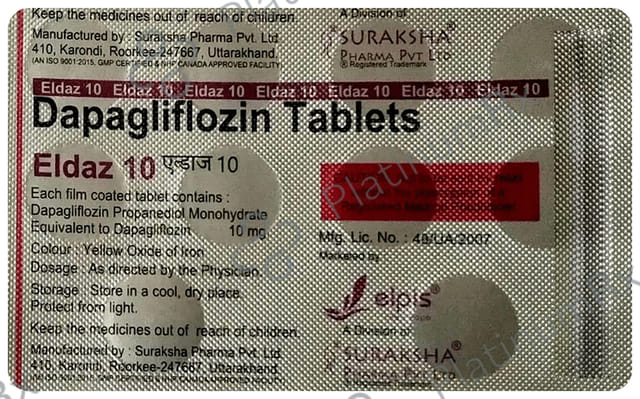 Eldaz 10mg Tablet 10s