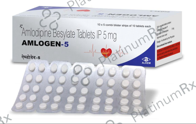 Amlogen 5mg Tablet 10s