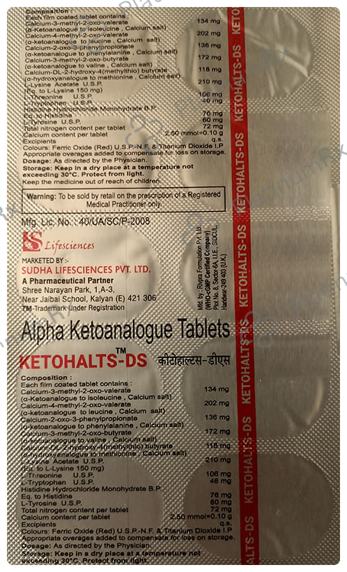 Ketohalts-DS Tablet