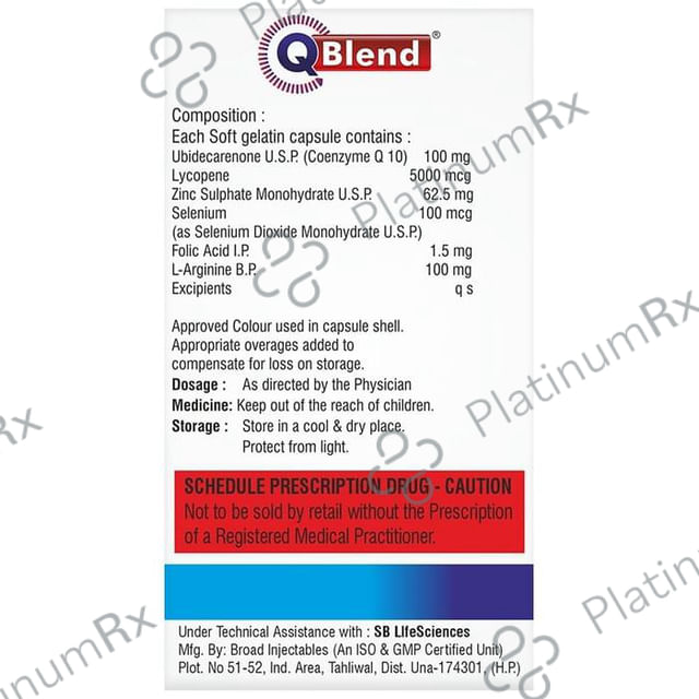 QBlend Softgel Capsule 10s