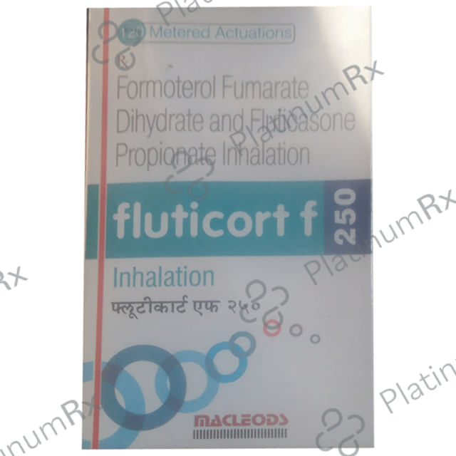 Fluticort F 6mcg/250mcg Inhaler 120MDI