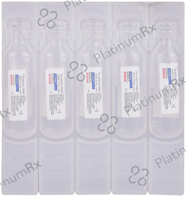 Glynium 25mcg Respules 5X2ml