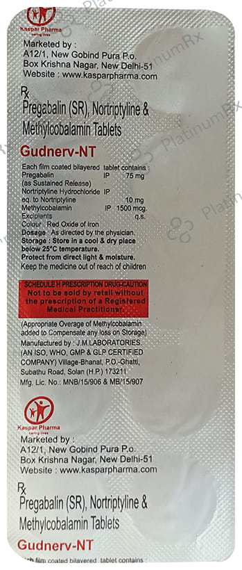 Gudnerv-NT Tablet SR