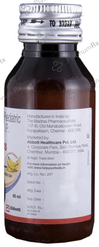 Malidens DS Banana Flavour Oral Suspension 60ml