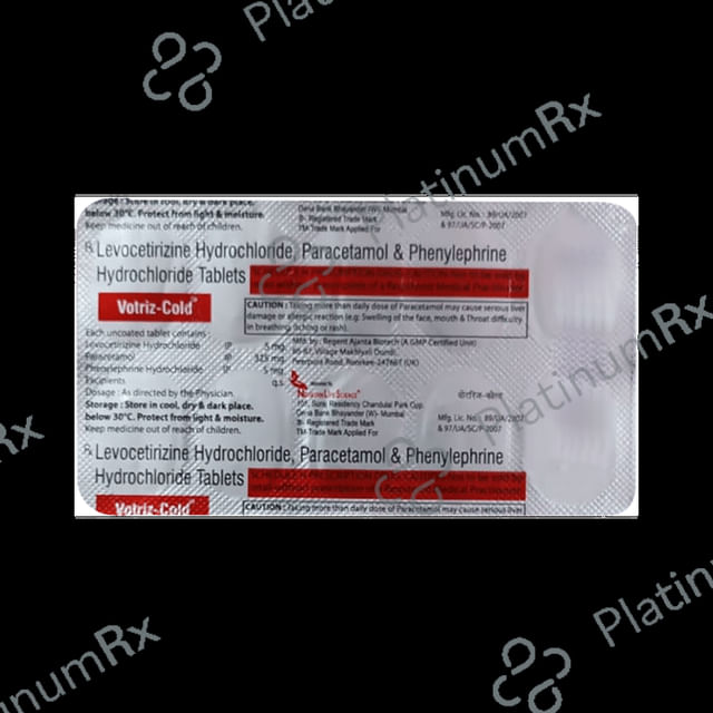 Votriz-Cold Tablet