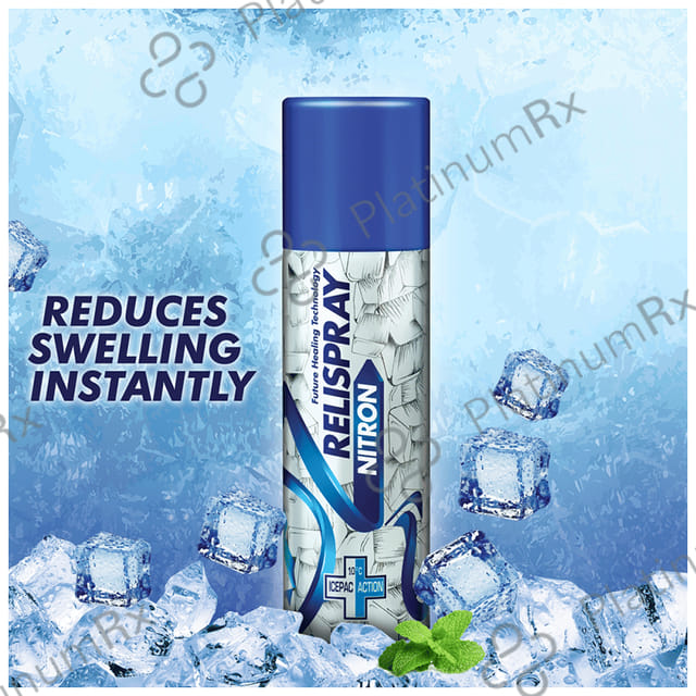 Relispray Nitron Pain Relief Cooling Spray 48gm