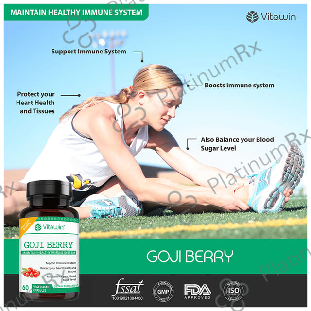 Vitawin Goji Berry Vegetarian Capsule