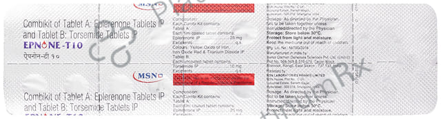 Epnone T 10/25mg Tablet Combikit 20s